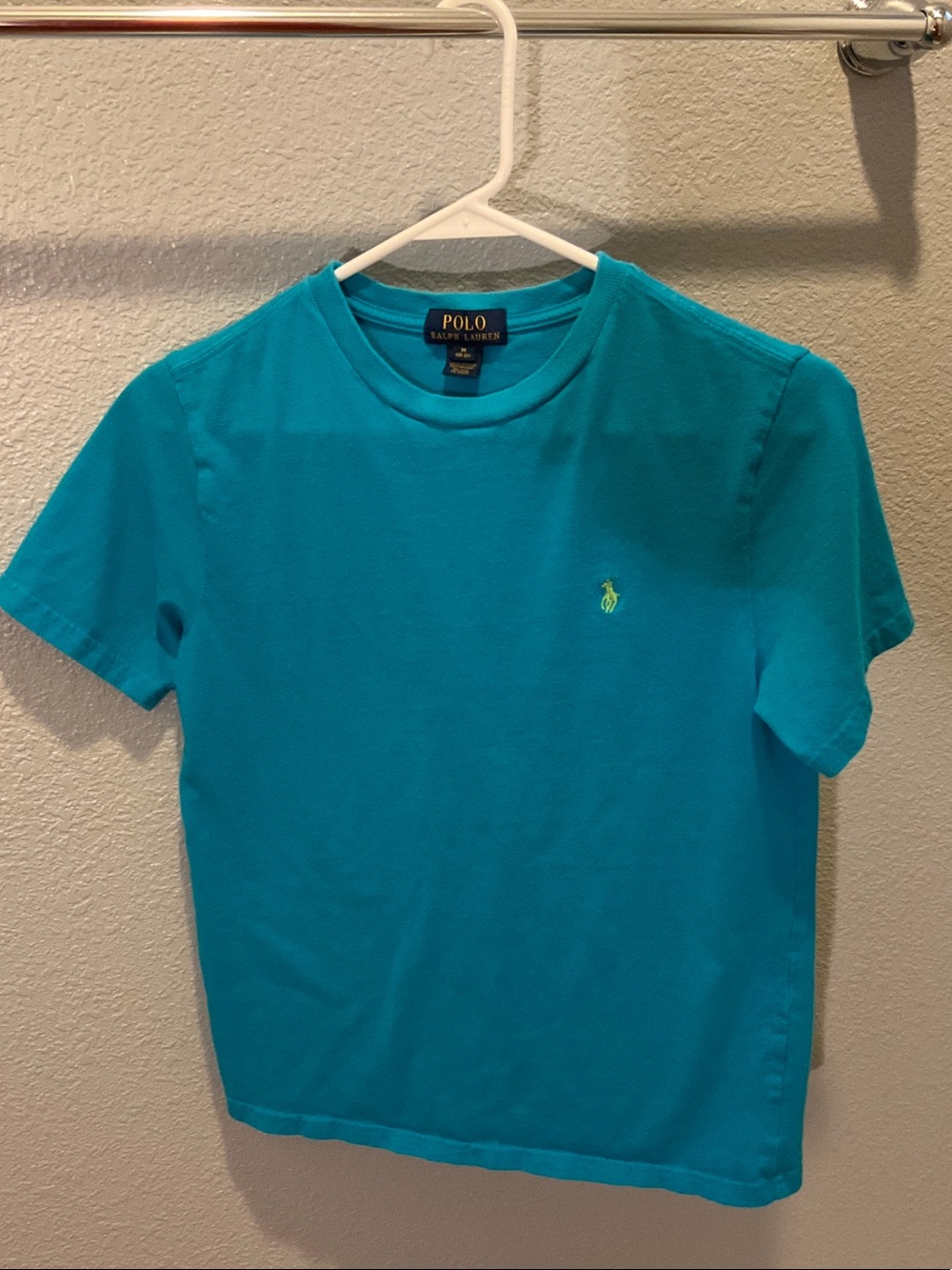 Polo by Ralph Lauren Teal Short Sleeve Crew Neck T-Shirt